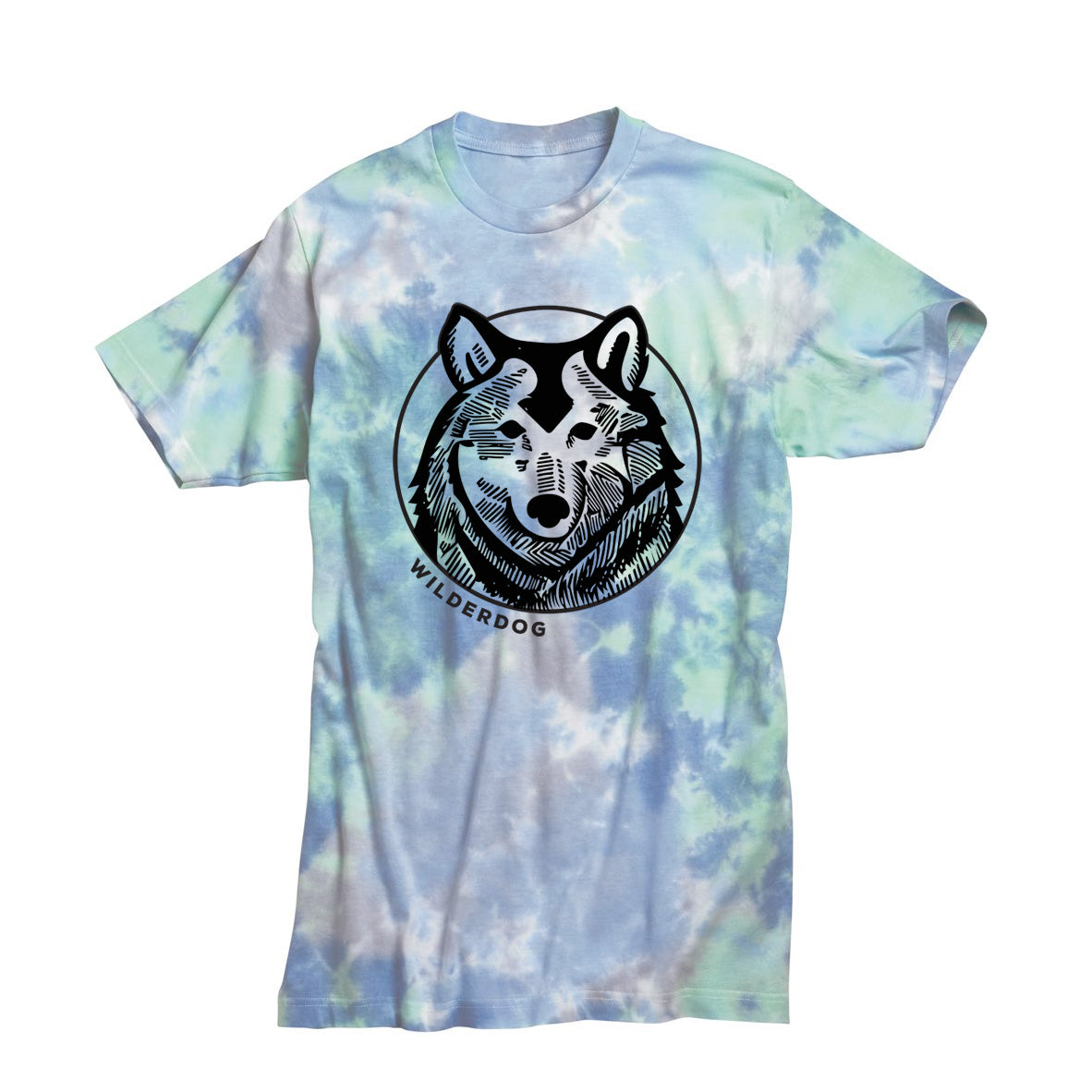Tie Dye Wolf Tee – Wilderdog