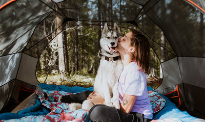 Puppy's First Camping Trip