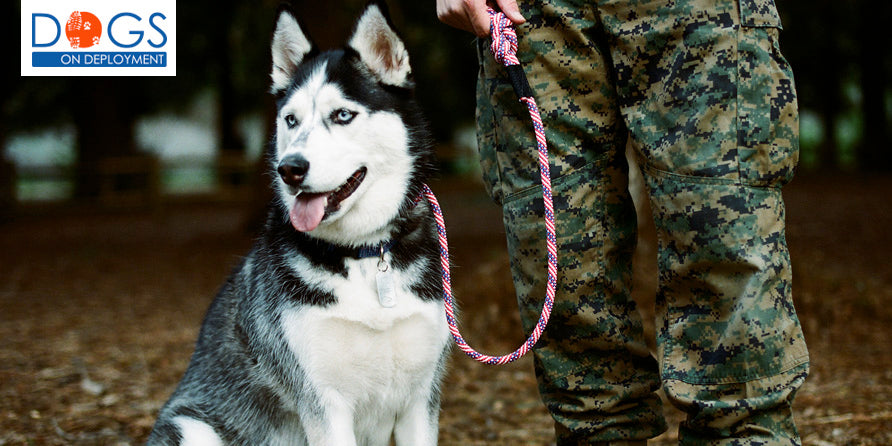 10% of every Freebird leash donated to Dogs on Deployment