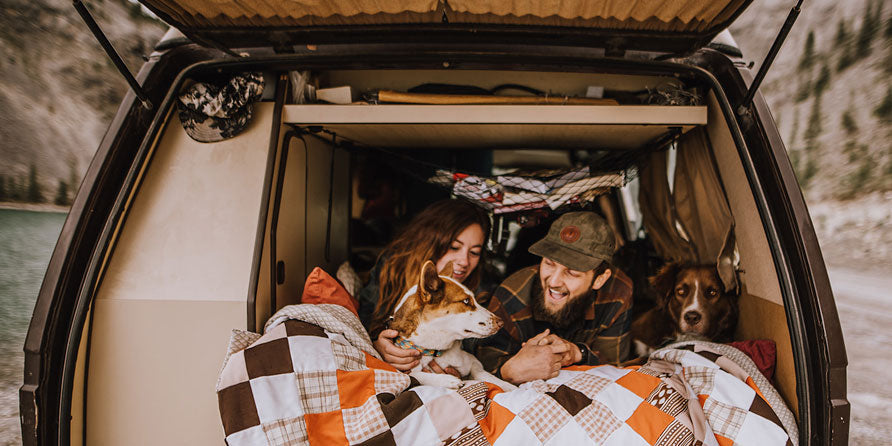 Vanlife: Him, Her + the Dogs