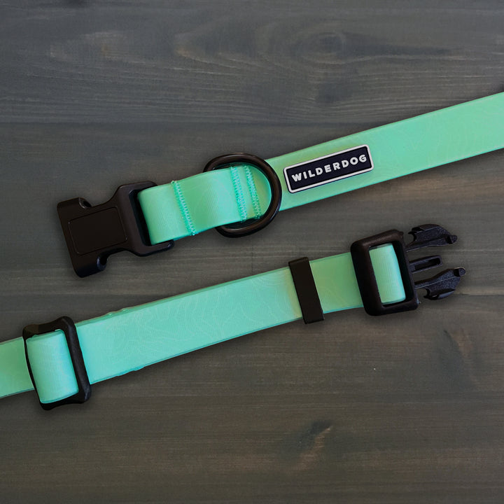 Seafoam Waterproof Collar – Wilderdog