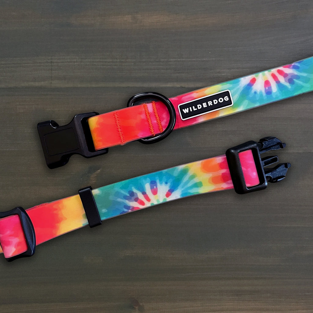 Tie Dye Waterproof Collar
