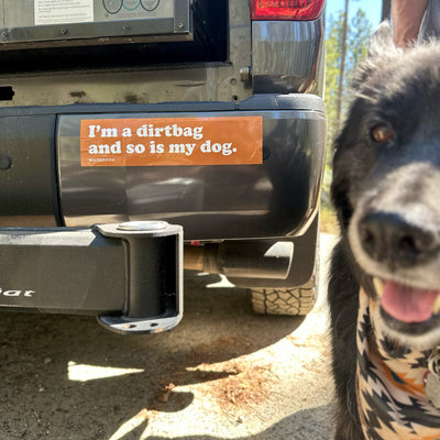 Dirtbag Bumper Sticker