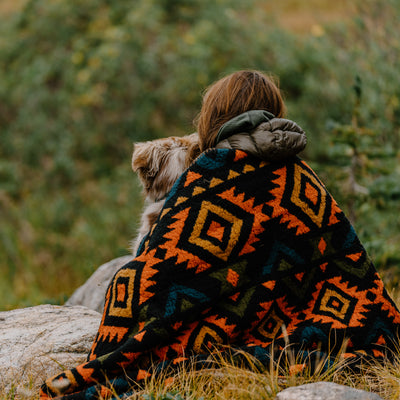 Sherpa Fleece Waterproof Blanket