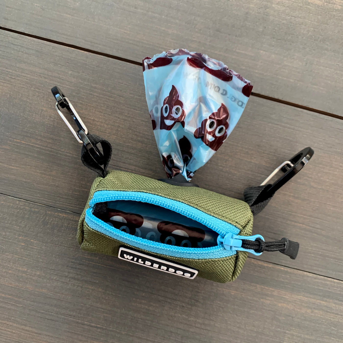 Wilderdog Dog Poop Bag Holder | Seafoam