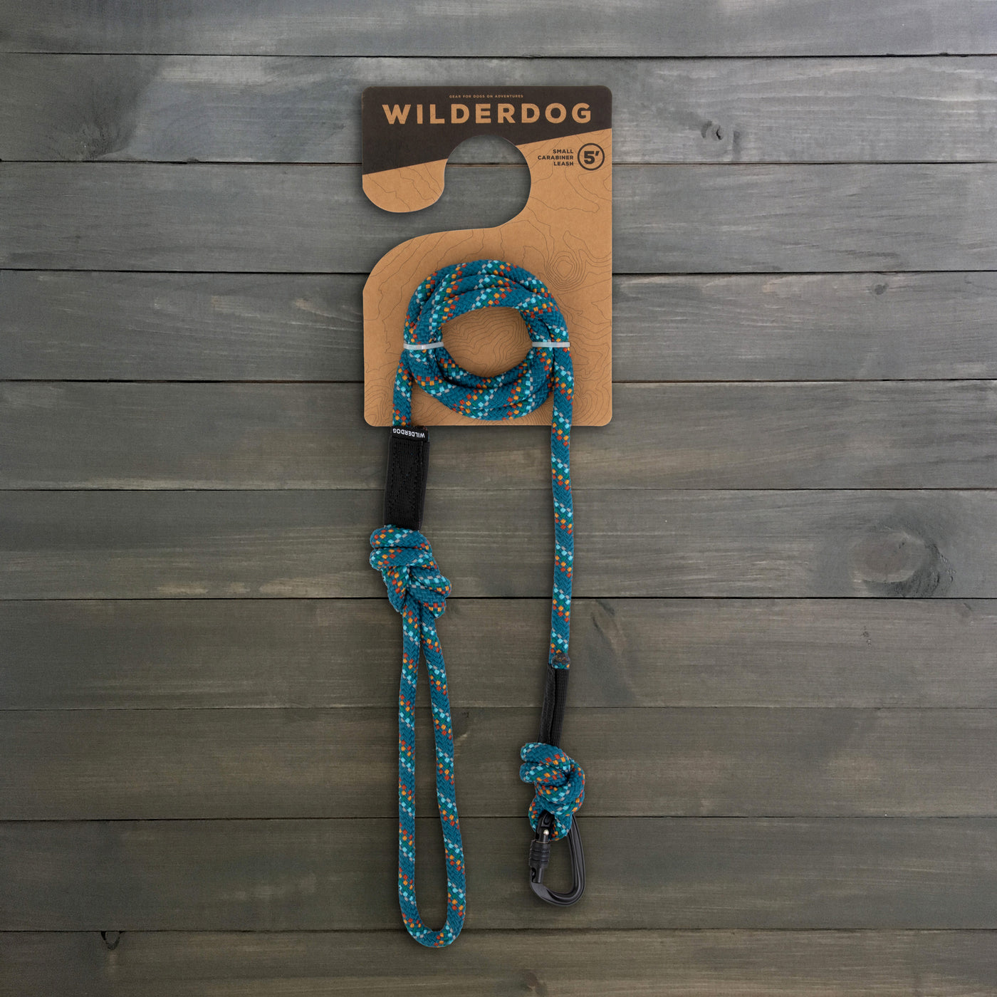 Pacific Blue Small Carabiner Reflective Leash