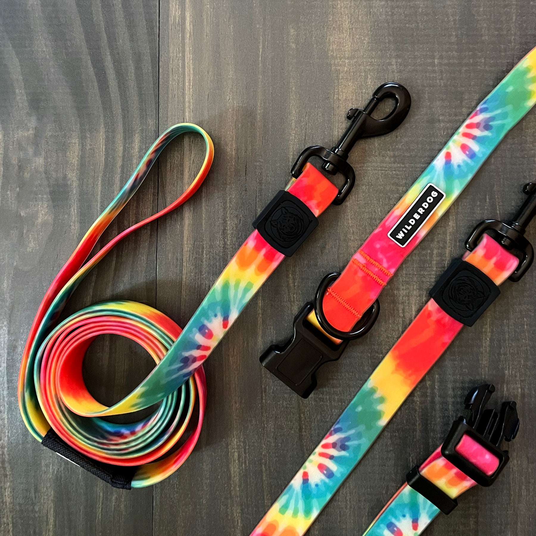 Tie dye sales dog leash