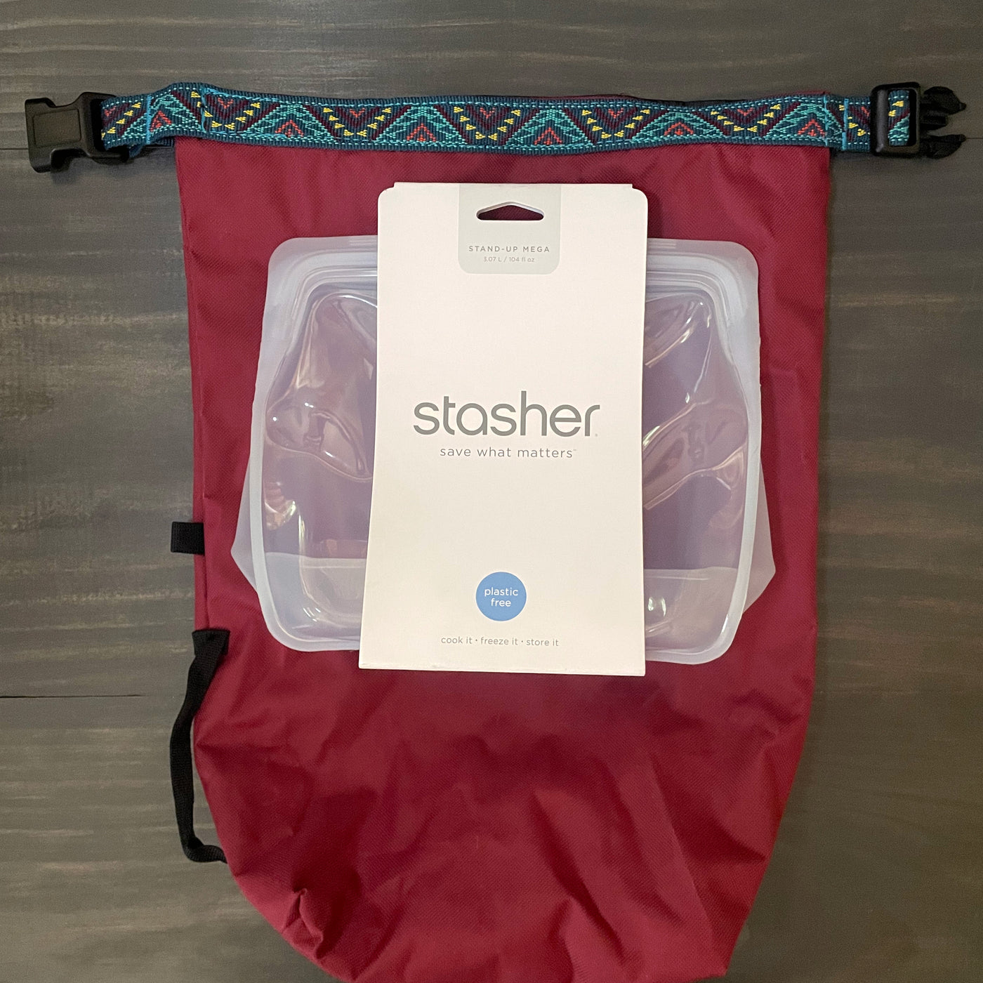 Stasher Stand-Up Mega Bag